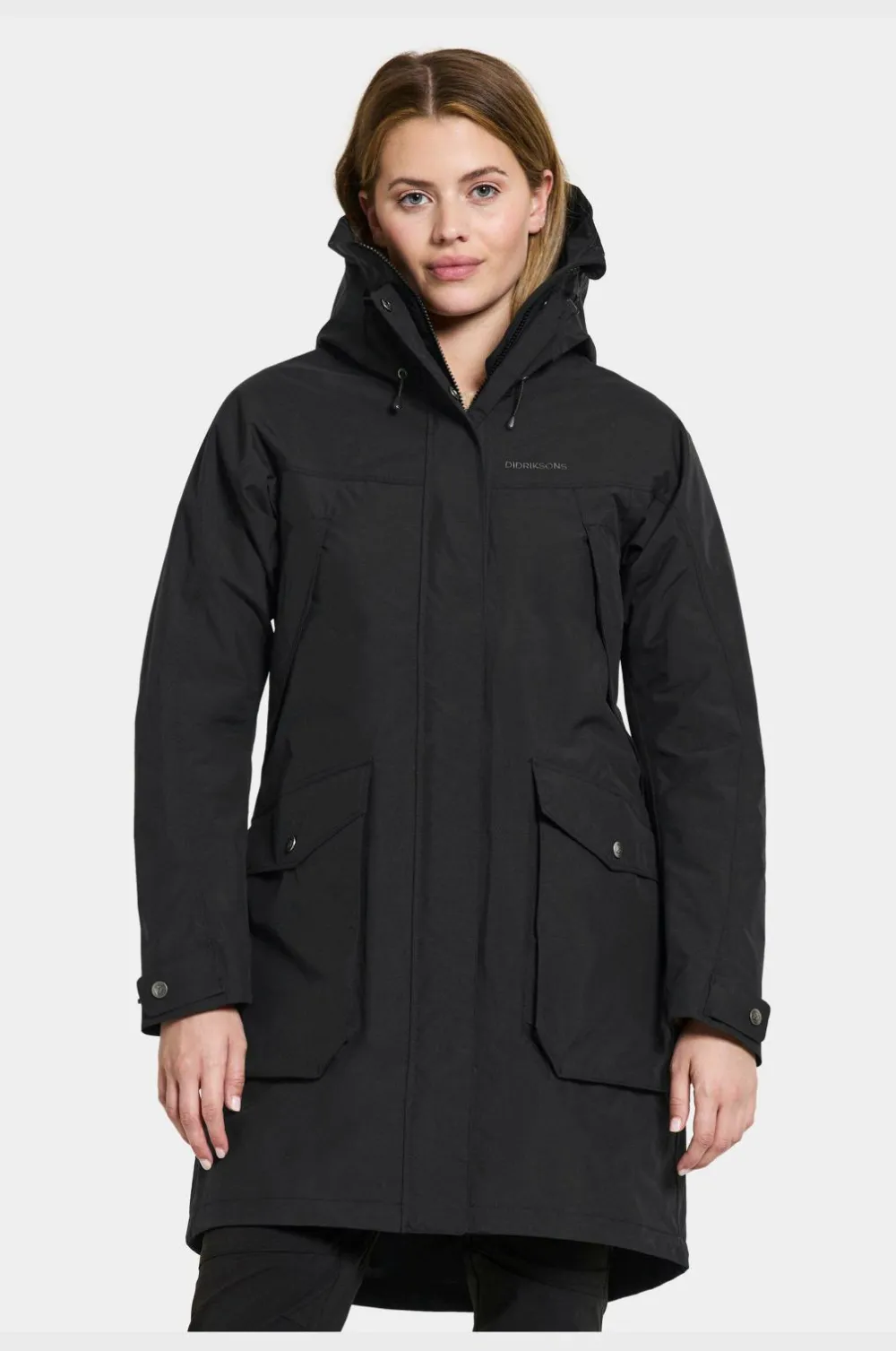 Didriksons Regntøj>Parka Thelma Wns Parka 10 Black