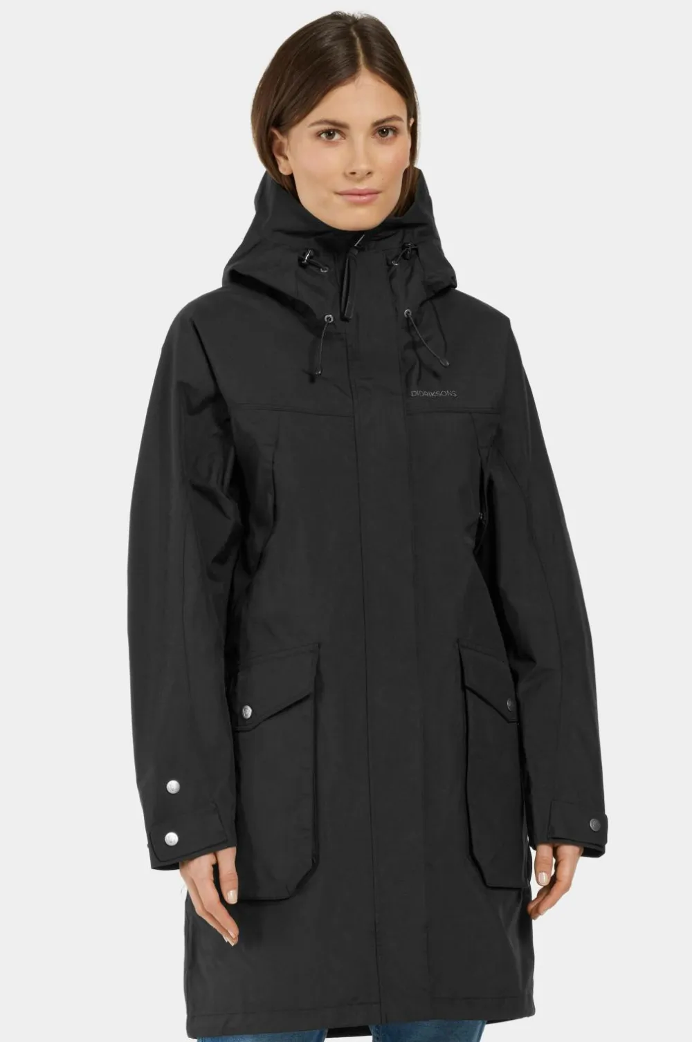 Didriksons Regntøj>Parka Thelma Wns Parka 10 Black