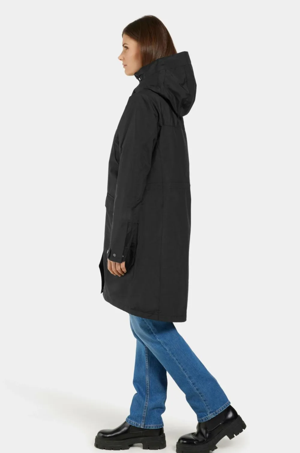 Didriksons Regntøj>Parka Thelma Wns Parka 10 Black