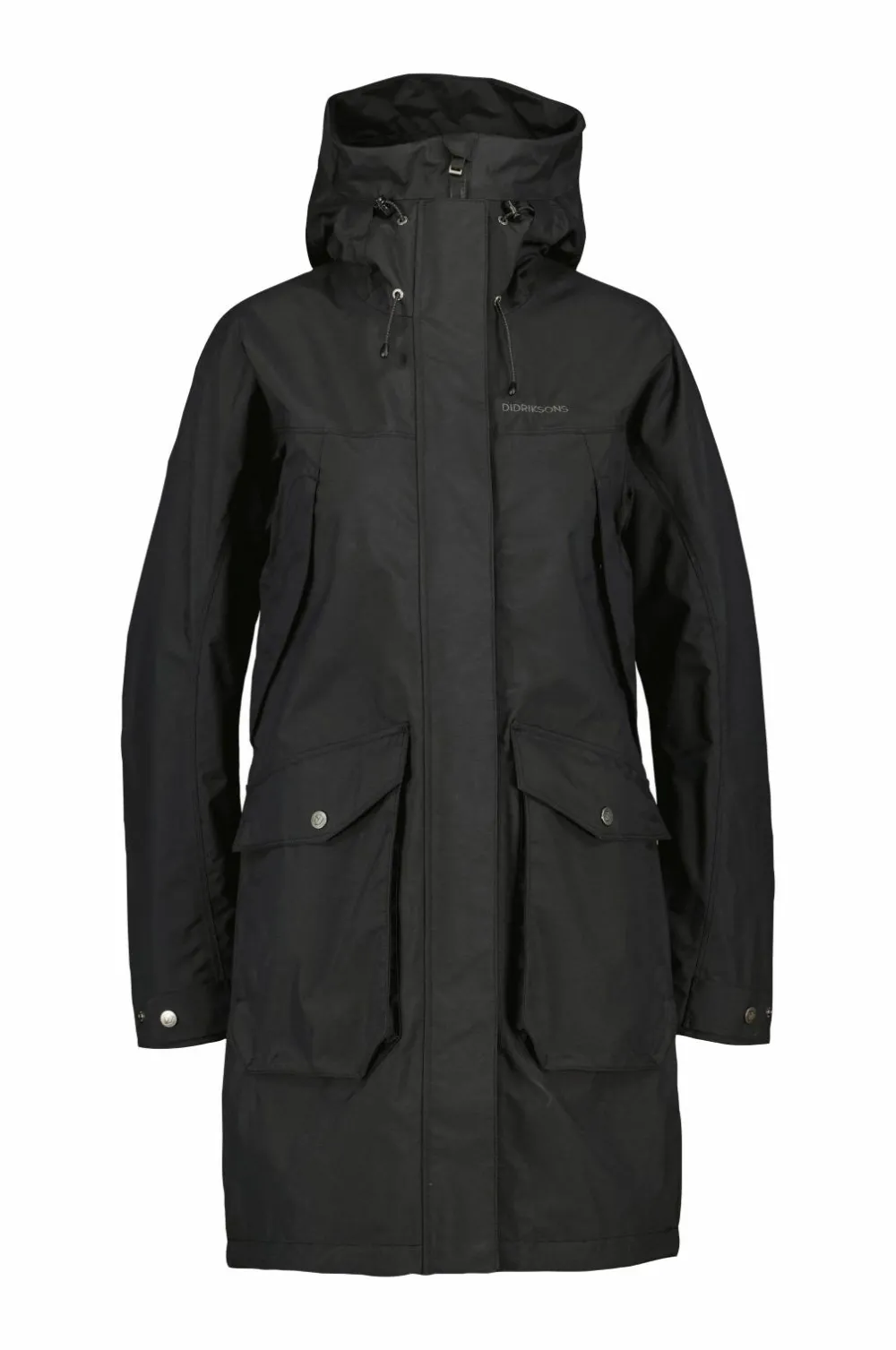 Didriksons Regntøj>Parka Thelma Wns Parka 10 Black