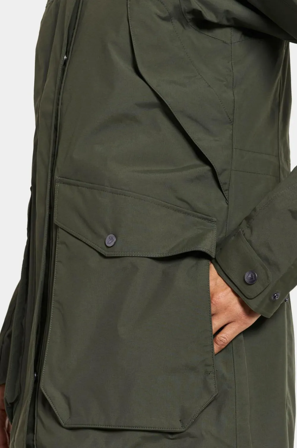Didriksons Regntøj>Parka Thelma Wns Parka 10 Deep green