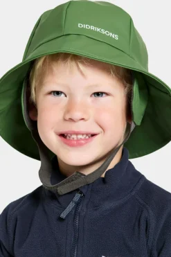 Didriksons Regnhat Southwest Kids 8 Algae Green Online