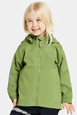 Didriksons Vindjakke Hallon Kids Jkt Algae green Outlet