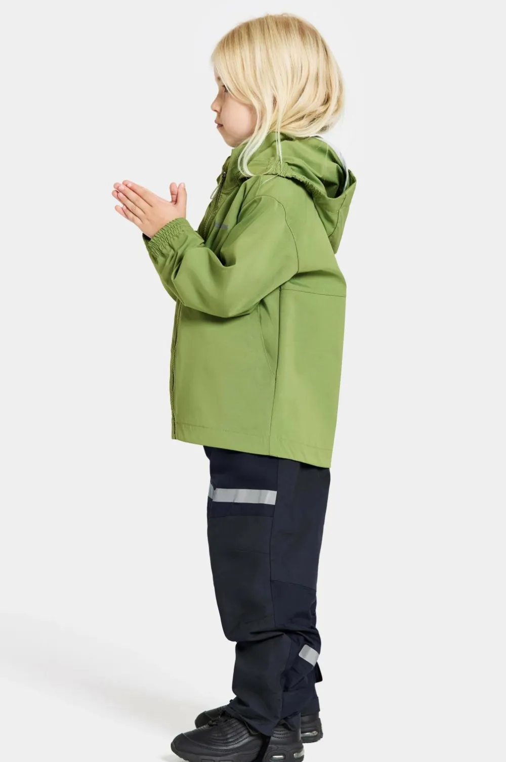 Didriksons Vindjakke Hallon Kids Jkt Algae green Outlet