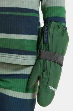 Didriksons Handsker & Vanter>Vintervanter Biggles Zip Mitten 8 Pine green