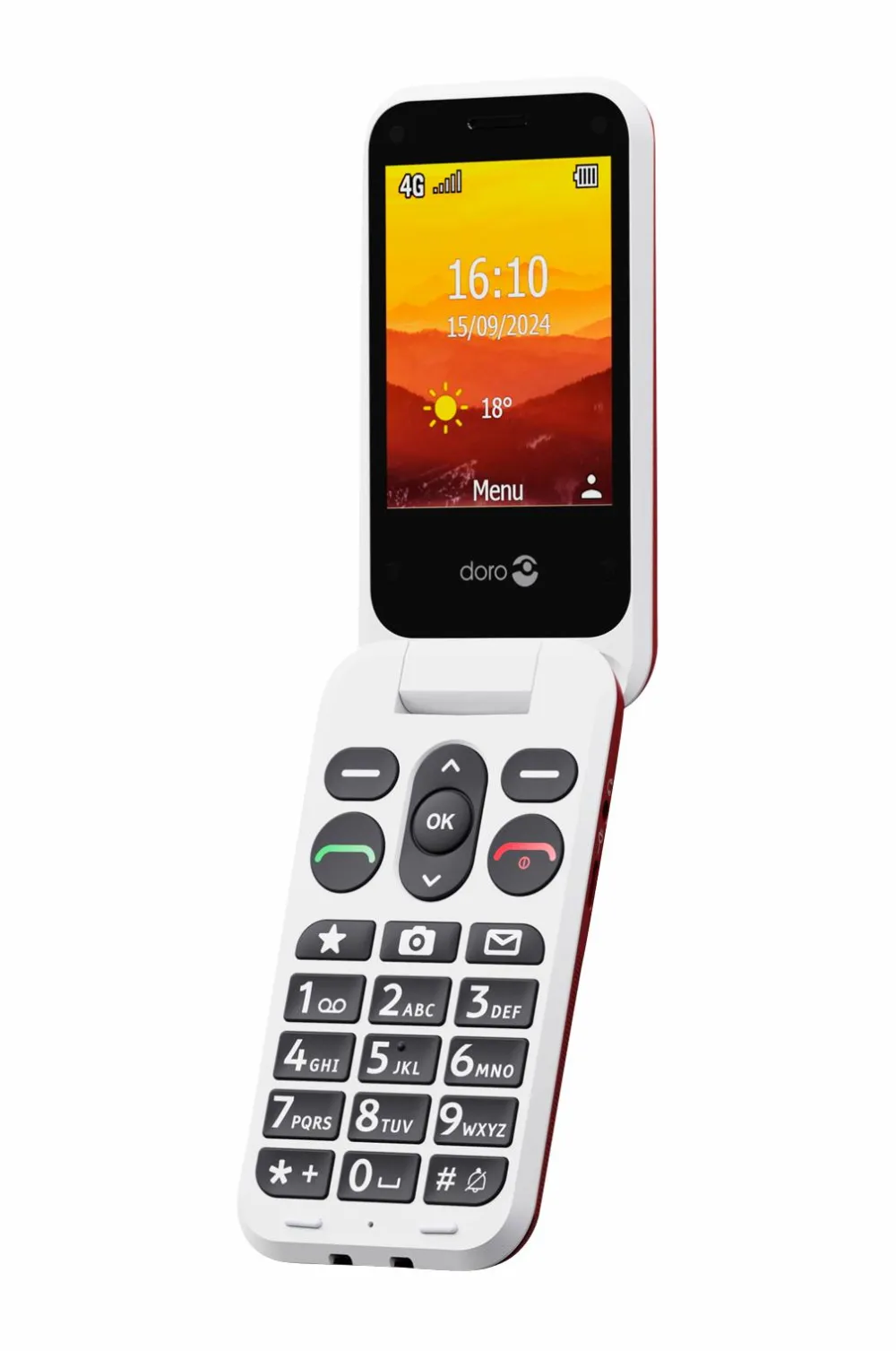 Doro Uro Leva L31, rød/hvid No color Online