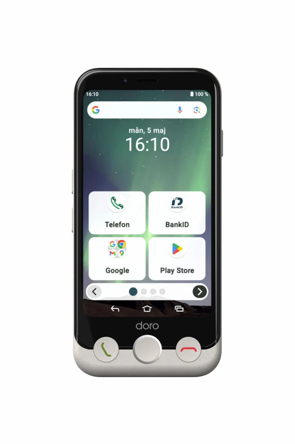 Doro Mobiltelefoner, Tablets & Tilbehør>Uro Smartphone 4G Aurora A11 No color