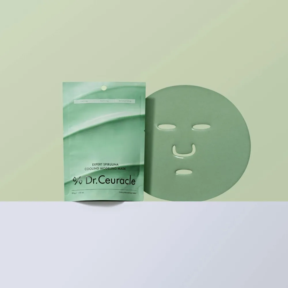 Dr Ceuracle Ansigtspleje|Ansigtspleje>Expert Spirulina Cooling Modeling Mask 30g No Color