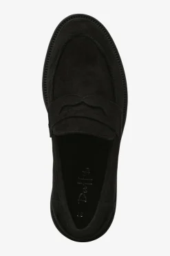 Duffy Loafers i ruskindsimitation Black Sale