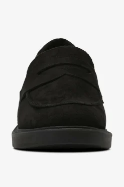Duffy Loafers i ruskindsimitation Black Sale