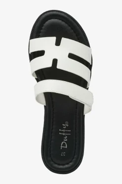 Duffy Sandaler White New