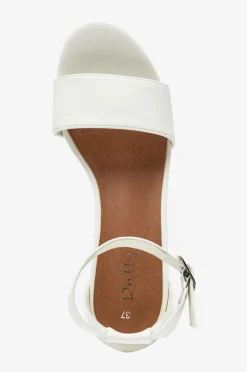 Duffy Højhælede Sko>Sandaler med hæl White