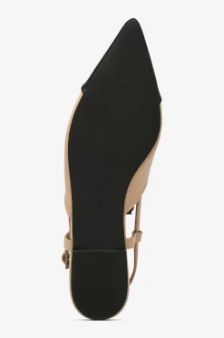Duffy Slingback Shoes Black/beige Discount