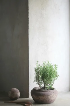 Eightmood Potteskjulere>Krukke, Athena H 15 cm Brun