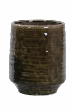 Eightmood Vaser>Vase Harbor stor Mørkebrun (mörkbrun)/kakaobrun