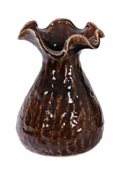Eightmood Vaser>Vase Nord medium Mørkebrun (mörkbrun)/kakaobrun