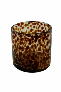 Eightmood Vase Quis medium Hvid/brun