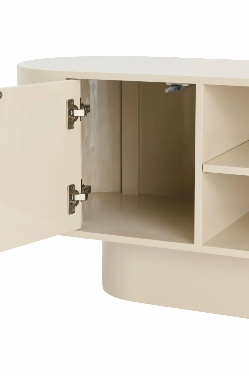Ellos Tv-bord High Gloss Low Beige Sale