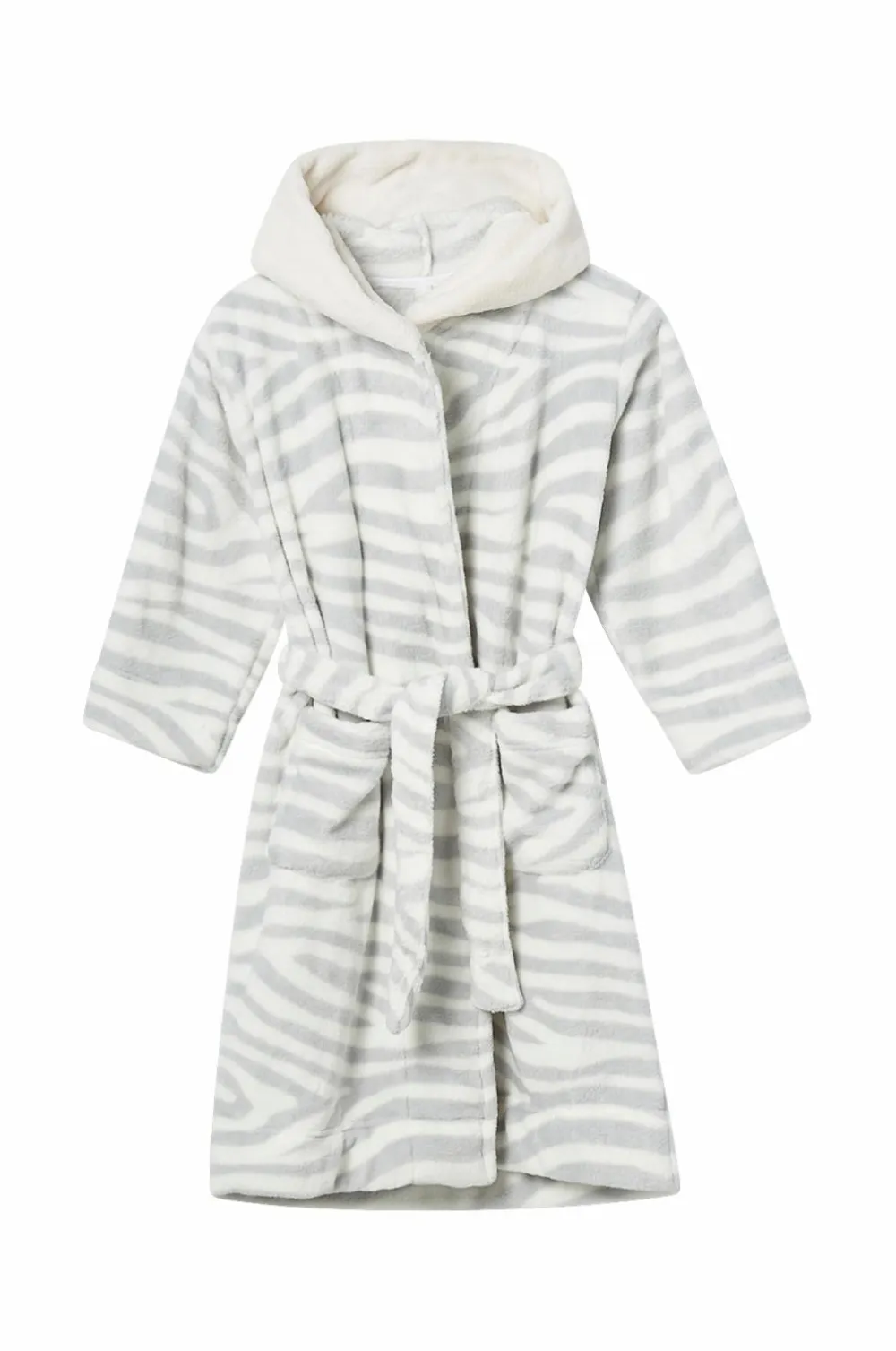 Ellos Nattøj & Homewear>Collection Badekåbe / Morgenkåbe Karlee Zebramønstret