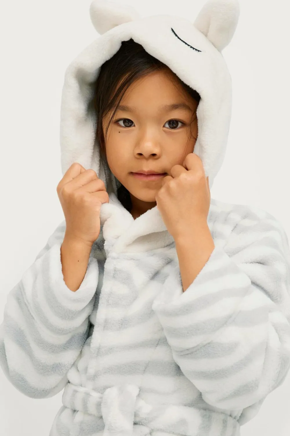 Ellos Nattøj & Homewear>Collection Badekåbe / Morgenkåbe Karlee Zebramønstret