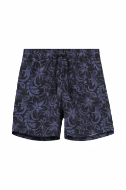 Ellos Badetøj>Collection Badeshorts Sort/blåmønstret