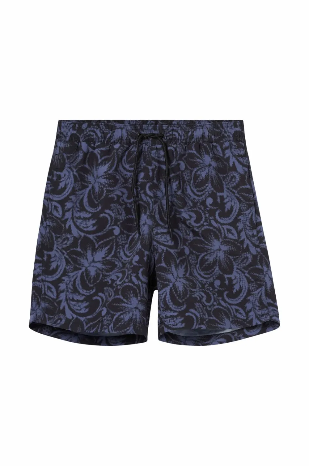 Ellos Badetøj>Collection Badeshorts Sort/blåmønstret