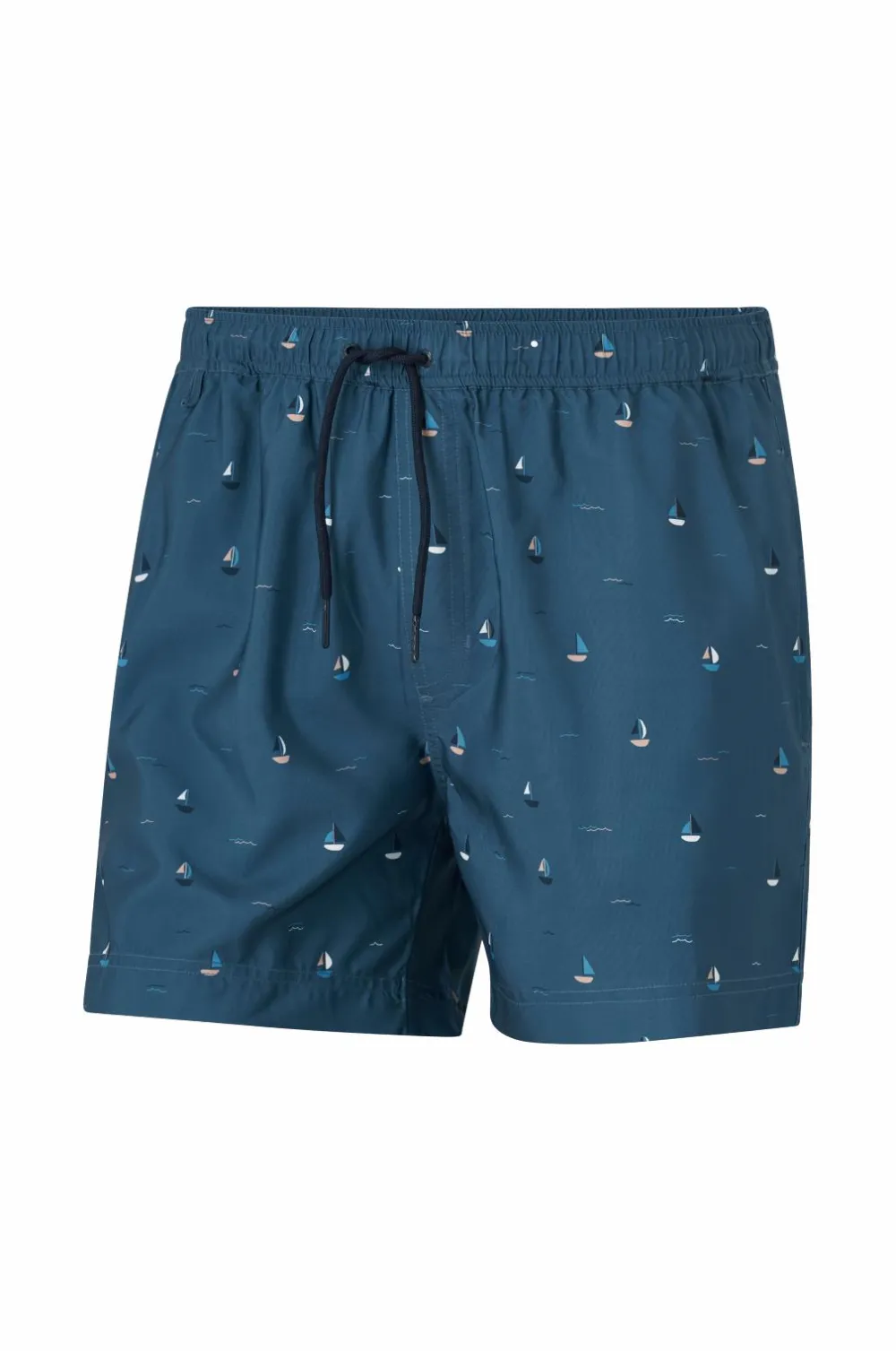 Ellos Badetøj>Collection Badebukser Caleb Blåmønstret