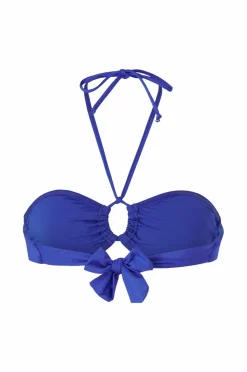 Ellos Collection Bandeau-bikini-bh med halterneck Blå Online