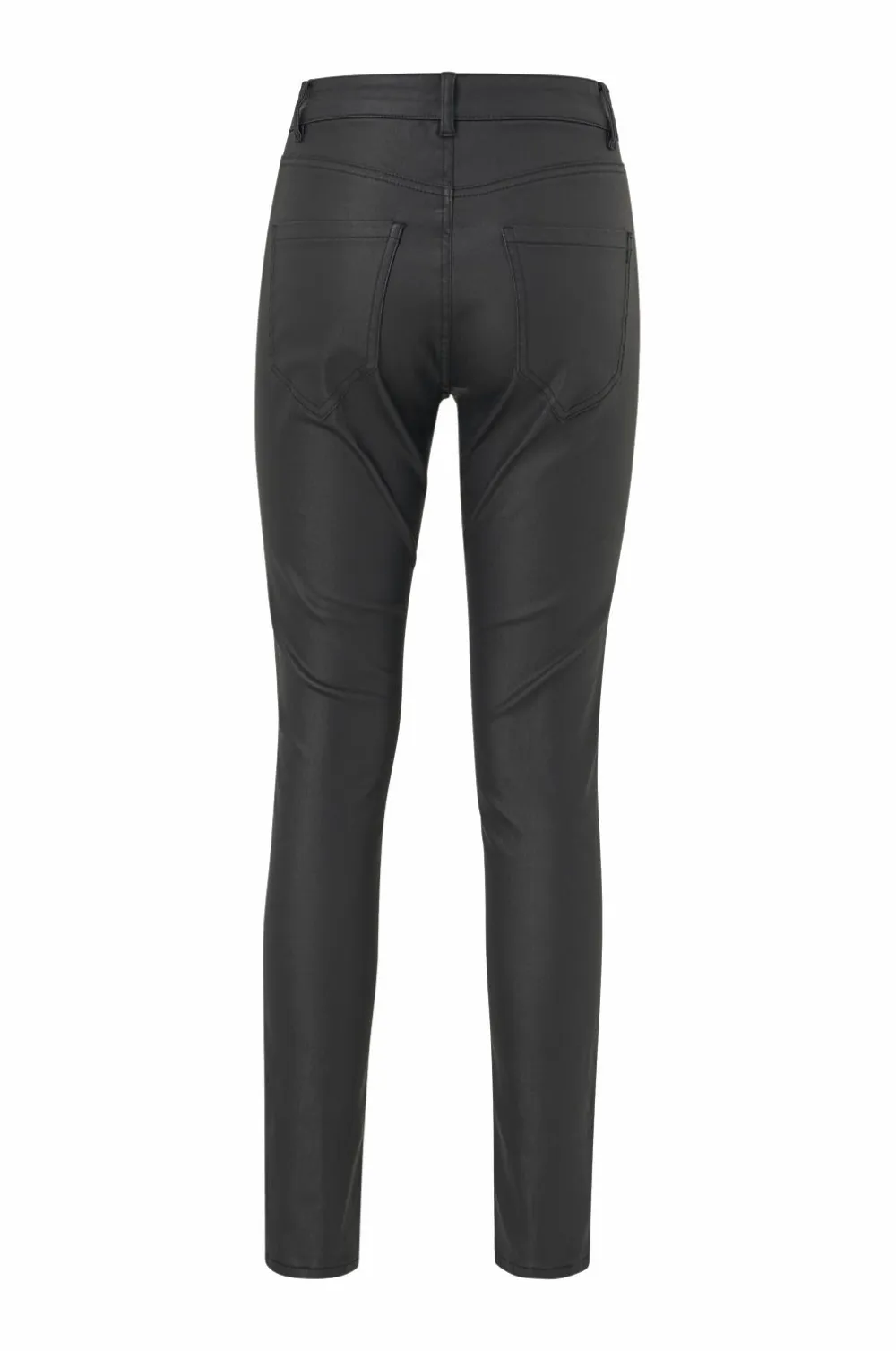 Ellos Collection Belagte Slim fit bukser Sort Clearance
