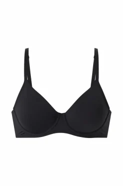 Ellos Collection Bh med bøjler med uforede skåle Sort Clearance