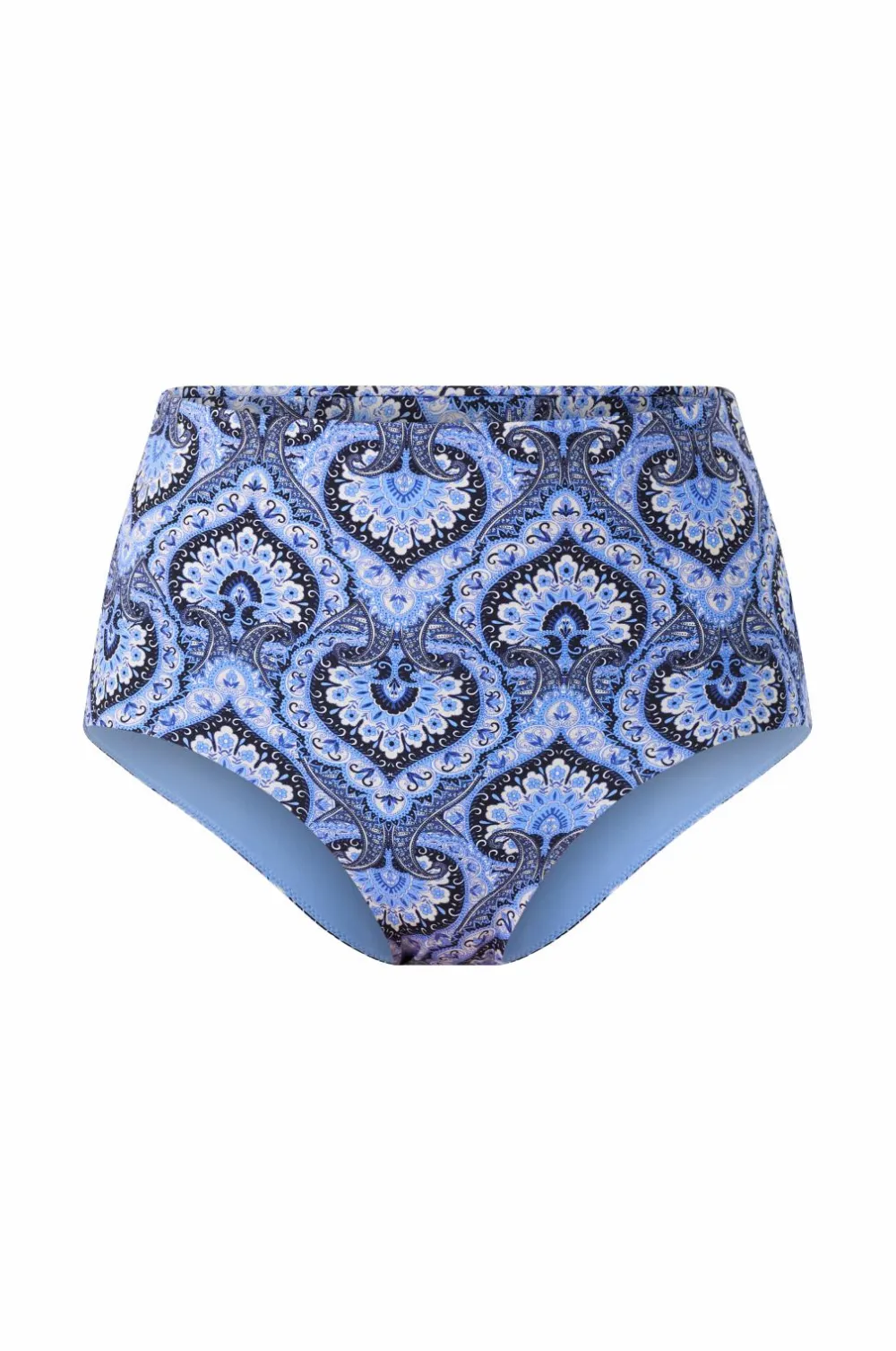 Ellos Bikinier & Bikinidele>Collection Bikinitrusser i hipster-design Blåmønstret