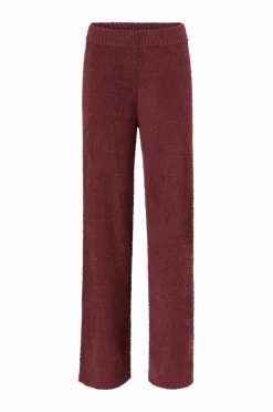 Ellos Collection Bløde bukser vinrød Outlet