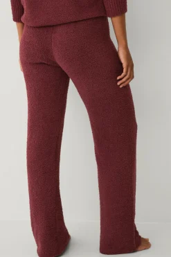 Ellos Collection Bløde bukser vinrød Outlet
