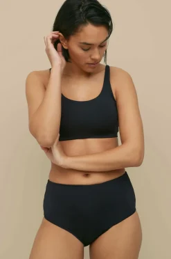 Ellos Collection Blød bikinitop Sort Sale