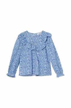 Ellos Collection Bluse Julia S Girls Blue floral Hot