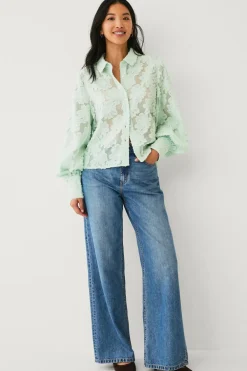 Ellos Collection Bluse Kim Lysegrøn Clearance