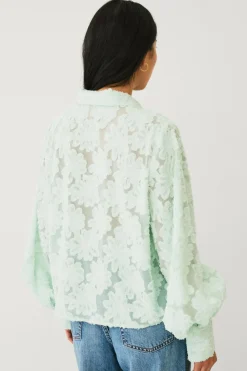 Ellos Collection Bluse Kim Lysegrøn Clearance