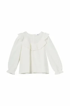 Ellos Collection Bluse Julia S Girls Hvid Clearance