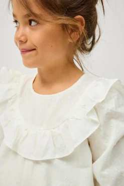 Ellos Collection Bluse Julia S Girls Hvid Clearance