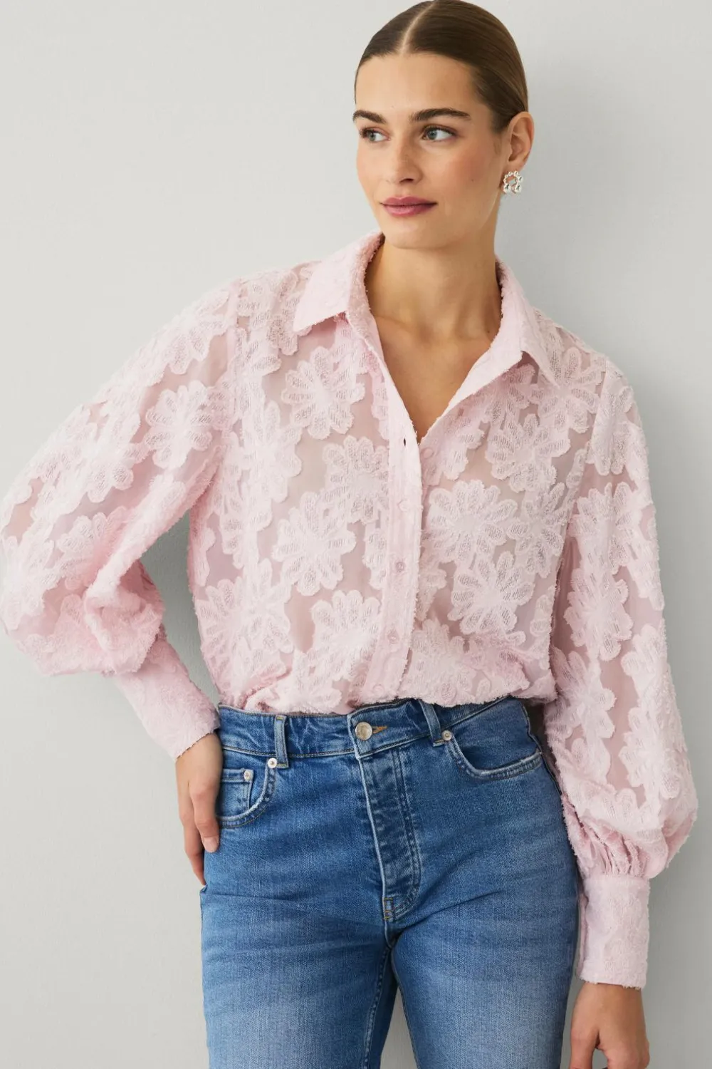 Ellos Collection Bluse Kim Ljusrosa Best