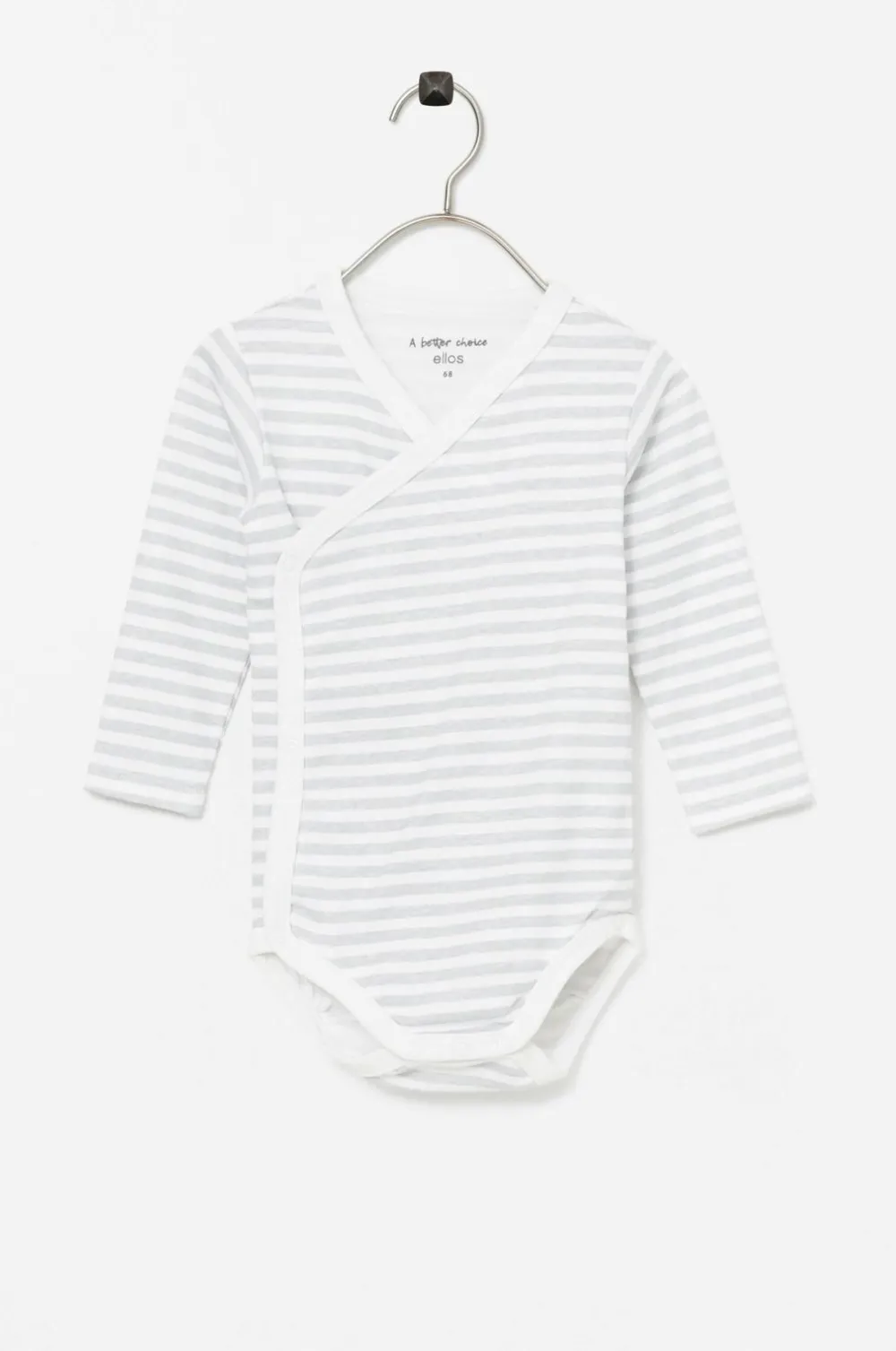 Ellos Bodies|Basistøj>Collection Body Teri 3-pak Sort+hvid+stribet