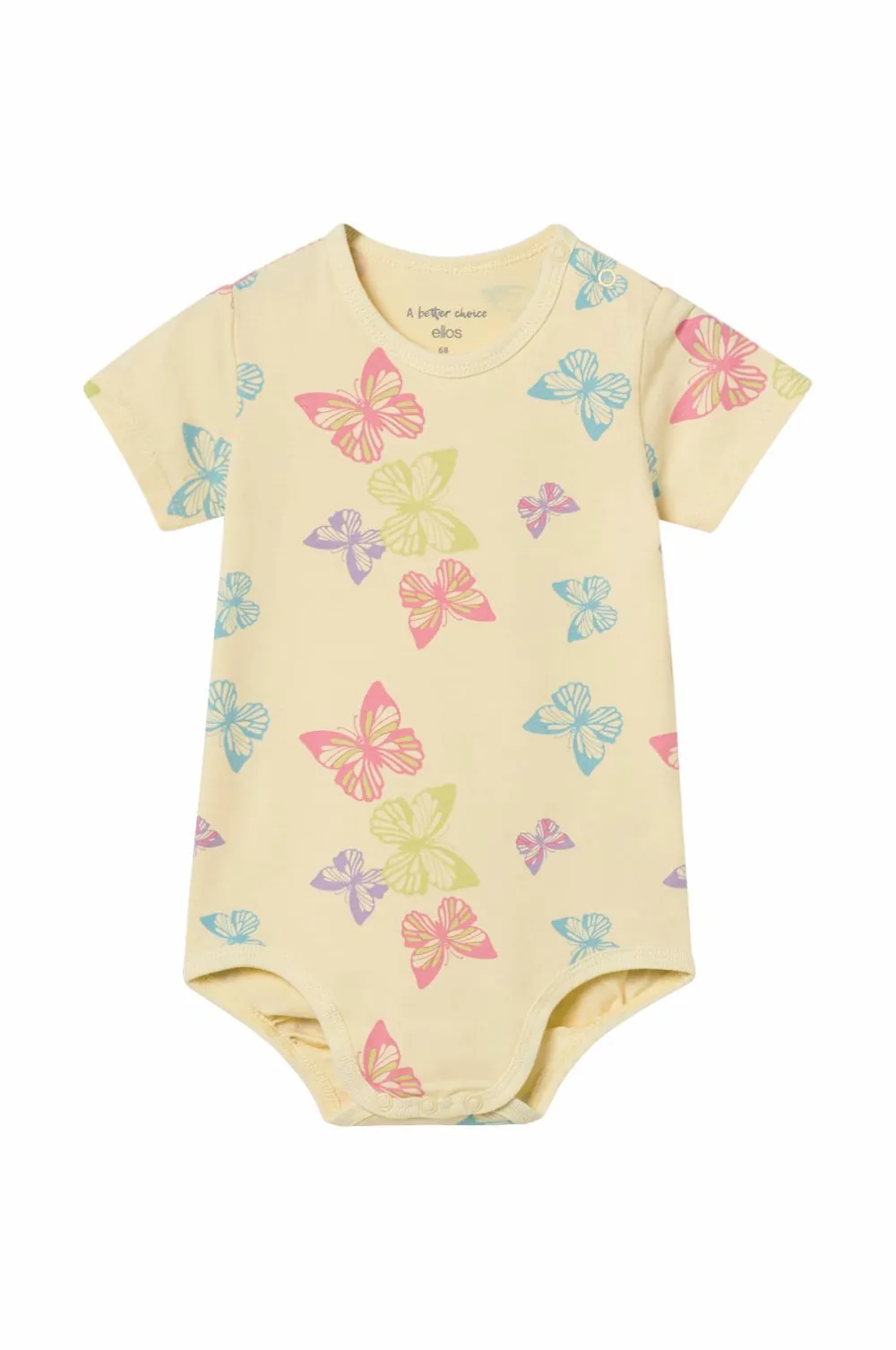 Ellos Collection Body Sunny 2-pak gulmønstret+rosa Online