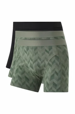 Ellos Undertøj>Collection Boksershorts 3-pak Grøn mønstret mix