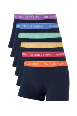 Ellos Undertøj>Collection Boxershorts Max 6-pak Marineblå x 6