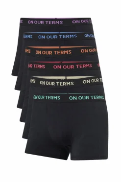 Ellos Undertøj|Træningstøj>Collection Boxershorts Max 6-pak Sort