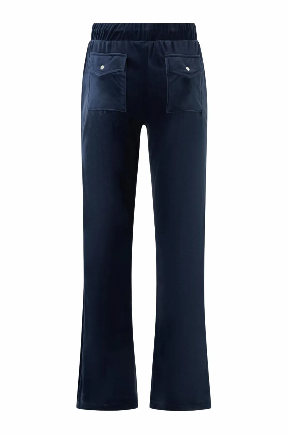Ellos Loungewear & Homewear|Bukser>Collection Bukser i velour Marineblå