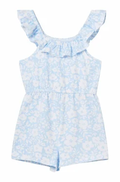 Ellos Collection Buksekjole Sigrid Blå blomstret