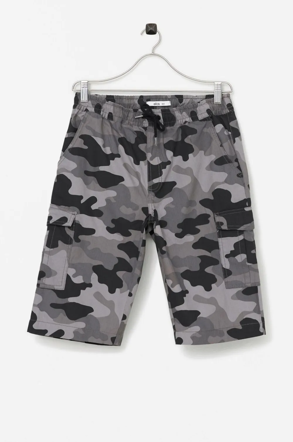 Ellos Collection Cargo shorts Sam Gråmønstret New