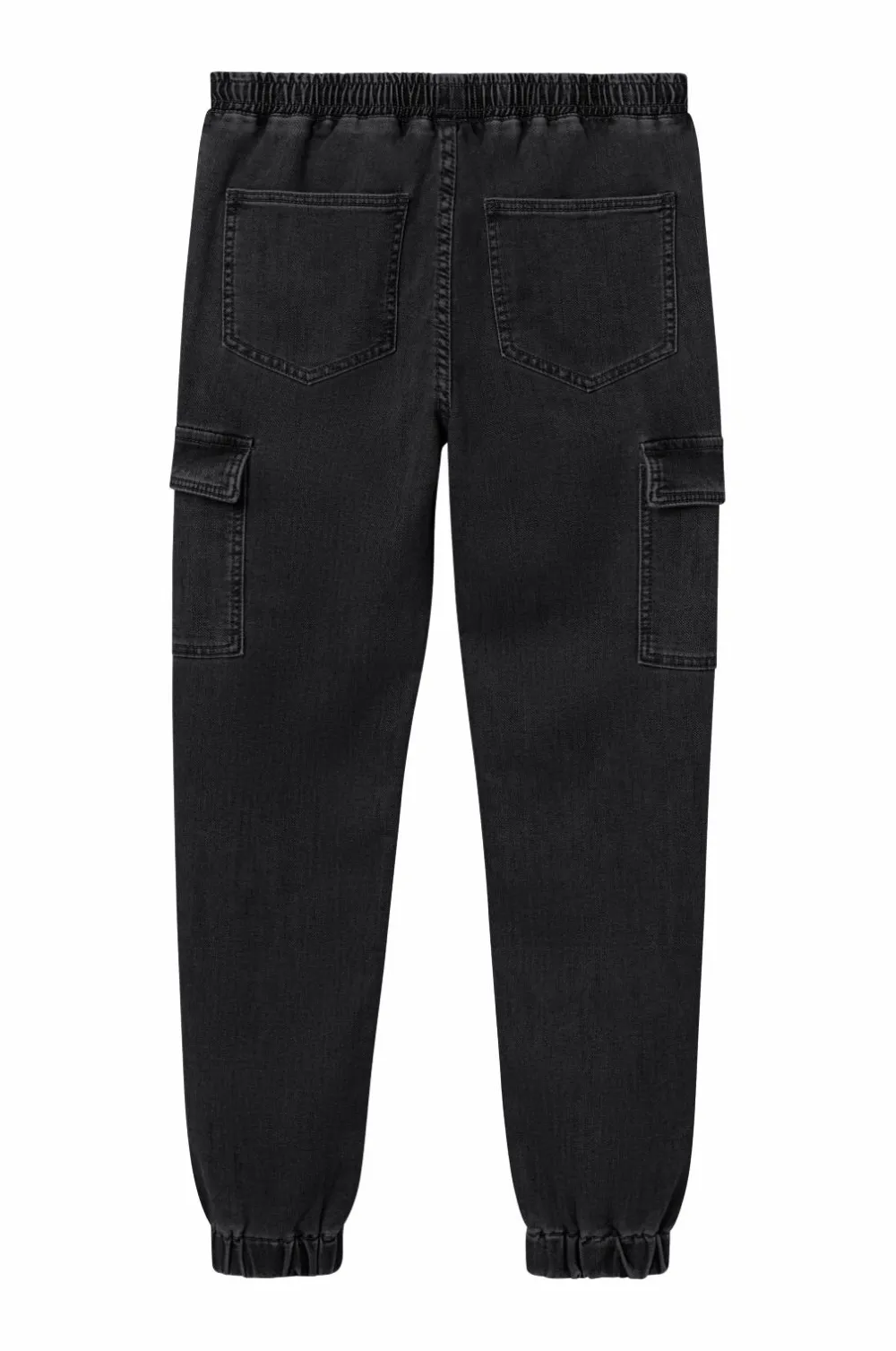 Ellos Collection Cargobukser Dylan Sort denim Discount