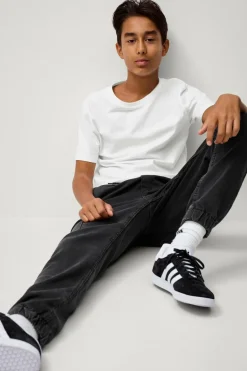 Ellos Collection Cargobukser Dylan Sort denim Discount